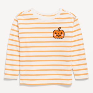 Printed Long-Sleeve T-Shirt for Toddler Girls