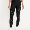 High-Waisted PowerSoft Rib Mix 7/8 Leggings