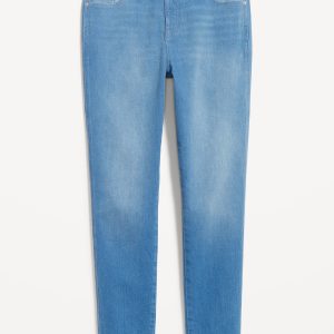 High-Waisted Vintage Slim Jeans