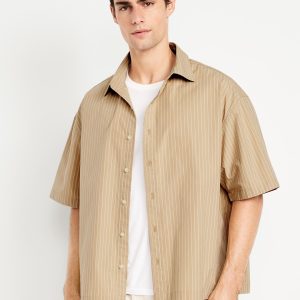 Oversized Poplin Shirt