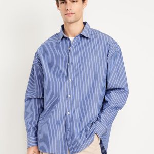 Oversized Poplin Shirt