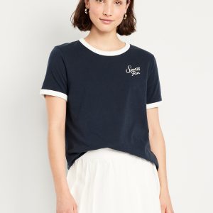 EveryWear Graphic Ringer T-Shirt