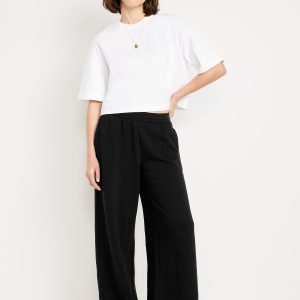 Mid-Rise SoComfy Super Wide-Leg Sweatpants