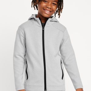 Dynamic Fleece Zip-Front Hoodie for Boys
