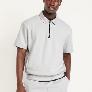 Dynamic Fleece Quarter-Zip Polo
