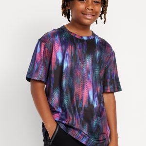 Printed CloudMotion Performance T-Shirt for Boys