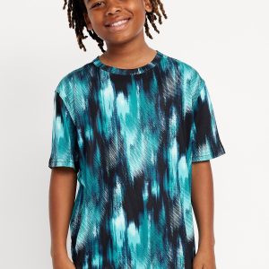 Printed CloudMotion Performance T-Shirt for Boys