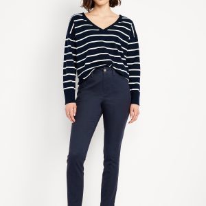 High-Waisted Uniform Skinny Pants