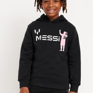 Messi™ Gender-Neutral Graphic Hoodie for Kids