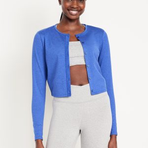CloudComfy Cropped Cardigan
