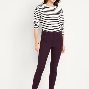 High-Waisted Pixie Skinny Ankle Pants