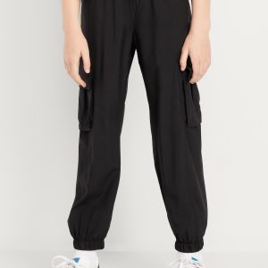 High-Waisted StretchTech Performance Joggers for Girls