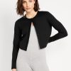 CloudComfy Cropped Cardigan