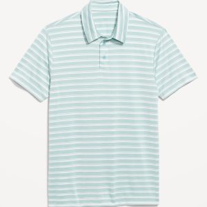 CloudMotion Striped Polo