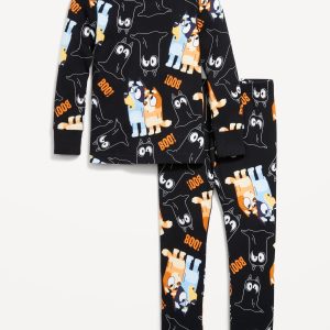 Bluey™ Unisex Graphic Snug-Fit Pajama Set for Toddler & Baby