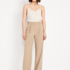 Extra High-Waisted Taylor Wide-Leg Trouser Pants