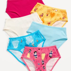 Disney© Bikini Underwear 6-Pack for Toddler Girls