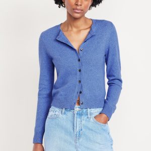 SoSoft Cropped Cardigan Sweater