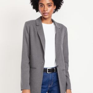 Classic Double-Weave Blazer