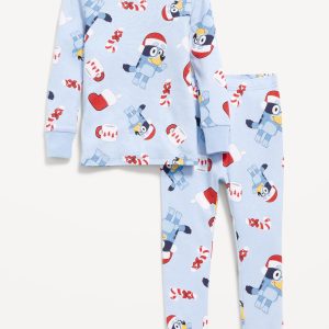 Blueyâ„¢ Unisex Graphic Snug-Fit Pajama Set for Toddler & Baby