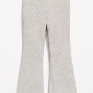 Ribbed Flare-Leg Leggings for Toddler Girls