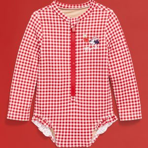 Old Navy x Disney© Minnie Mouse Zip-Front Rashguard One-Piece Swimsuit for Baby
