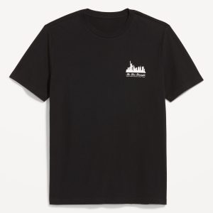 Crew-Neck Graphic T-Shirt