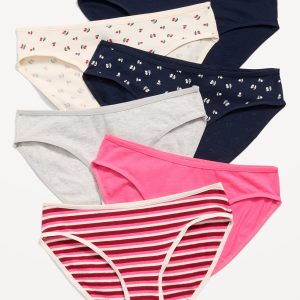 Bikini Underwear 6-Pack for Girls