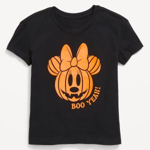 Disney© Pumpkin Minnie Mouse Graphic T-Shirt for Girls