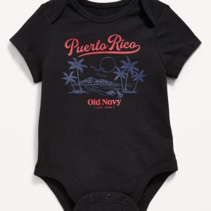 Short-Sleeve Graphic Bodysuit for Baby
