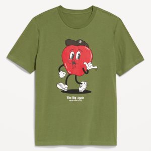 Crew-Neck Graphic T-Shirt