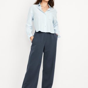 High-Waisted SoComfy Wide-Leg Sweatpants