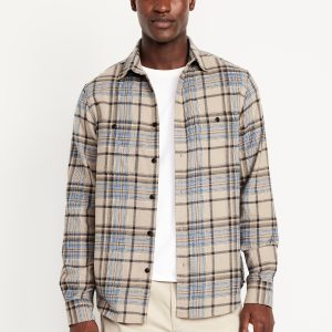 Plaid Flannel Pocket Shirt
