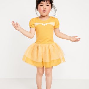 Disney© Short-Sleeve Princess Tutu Dress for Toddler Girls
