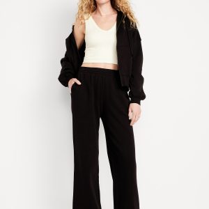 High-Waisted SoComfy Wide-Leg Sweatpants