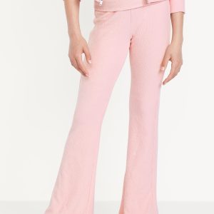 CozePlush Foldover Flare Leggings for Girls