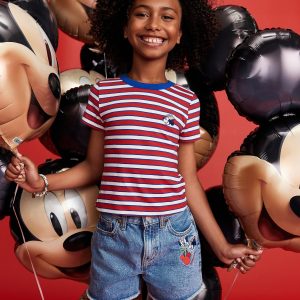 Old Navy x Disney© High-Waisted Cutoff Jean Shorts for Girls