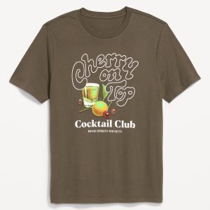 Crew-Neck Graphic T-Shirt