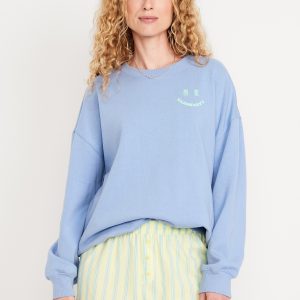 SoComfy Oversized Graphic Sweatshirt