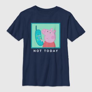 Peppa Pig Hang Up Meme Gender-Neutral Graphic T-Shirt for Kids
