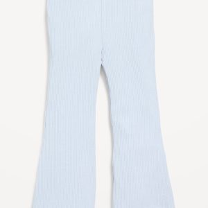 Ribbed Flare-Leg Leggings for Toddler Girls