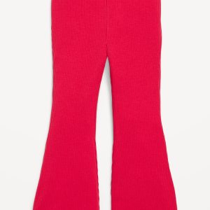 Ribbed Flare-Leg Leggings for Toddler Girls