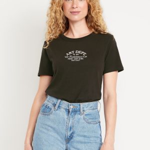 EveryWear Crew-Neck Graphic T-Shirt