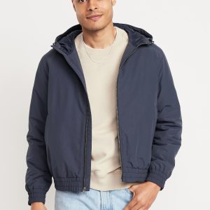 Water-Resistant Tech Zip Jacket