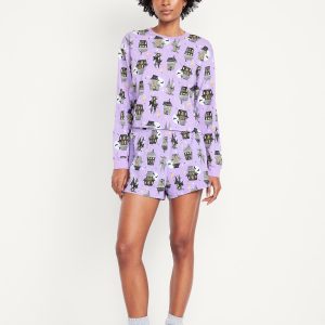 Halloween Pajama Short Set