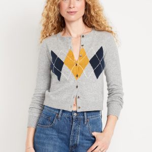 SoSoft Cropped Cardigan Sweater