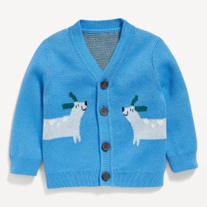 Graphic Cardigan Sweater for Baby
