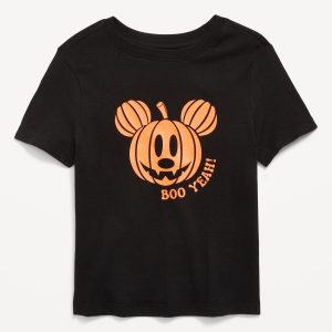 Disney© Unisex Mickey Pumpkin Graphic T-Shirt for Toddler