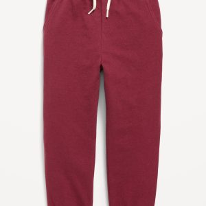 Cinched-Hem Jogger Sweatpants for Toddler Boys