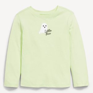 Long-Sleeve Graphic T-Shirt for Toddler Girls